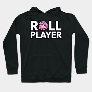 Roll Player (Pink d20) Hoodie